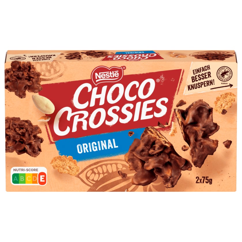 Nestlé Choco Crossies Original 2x75g